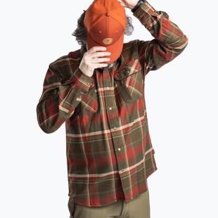 Cămașă pentru bărbați Pinewood Cornwall d.green/d.copper