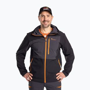 Jachetă pentru bărbați Pinewood Abisko Light Stretch d.antracit/negru