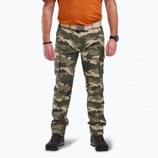 Pantaloni de trekking pentru bărbați Pinewood Värnamo Serengeti khaki camou