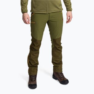 Pantaloni cu membrană pentru bărbați Pinewood Abisko olivegreen/h.olive