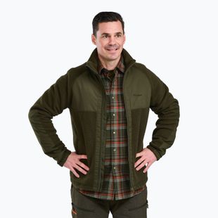Geacă pentru bărbați Pinewood Pile Fleece moss green