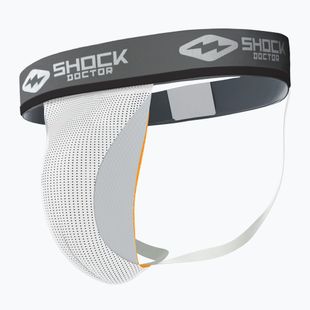 Apărătoare zonă intimă bărbați Shock Doctor Pocket biały
