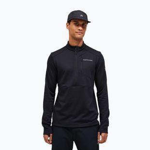 Bluză fleece pentru bărbați Peak Performance Trail Polartec Power Grid Half Zip black