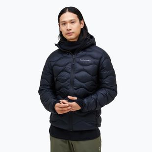Geacă de puf pentru bărbați Peak Performance Helium Down Hood black