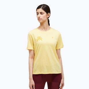 Tricou pentru femei Peak Performance Explore Graphic mellow yellow