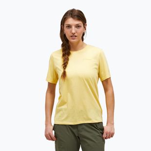 Tricou pentru femei Peak Performance Explore Logo mellow yellow