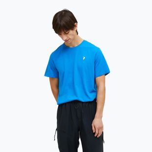 Tricou pentru bărbați  Peak Performance Explore Graphic brilliant blue