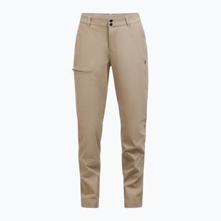 Pantaloni de trekking pentru femei Peak Performance Iconiq avid beige