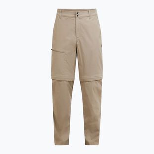 Pantaloni de trekking pentru bărbați Peak Performance Iconiq Zip avid beige