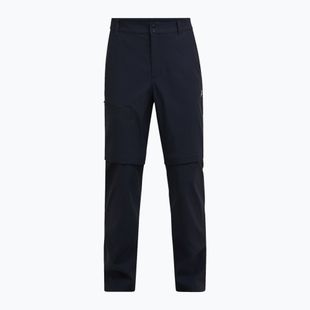 Pantaloni de trekking pentru bărbați Peak Performance Iconiq Zip black