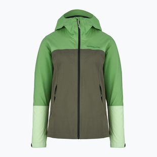 Geacă de ploaie pentru femei Peak Performance Trail Hipe Shell Jacket peppermint/pine needle/vivid