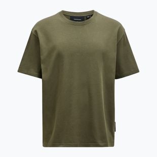Tricou pentru bărbați Peak Performance Heavy Cotton pine needle