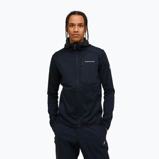 Bluză Peak Performance Utility Light Zip black/black