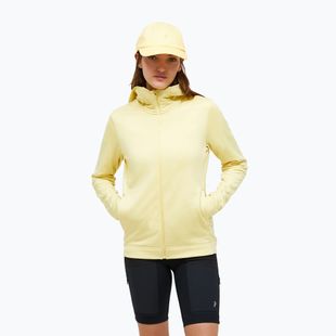 Hanorac pentru femei Peak Performance Rider Tech Zip Hood mellow yellow