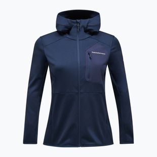 Bluză pentru femei Peak Performance Utility Light Zip blue shadow