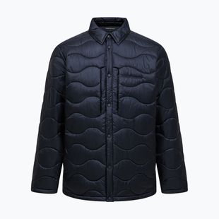 Geacă cu puf pentru bărbați Peak Performance Helium Synthetic Overshirt Black
