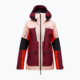 Geacă de schi pentru femei Peak Performance Vertical Gore-Tex Pro Jacket peach fuzz/vertical zenith