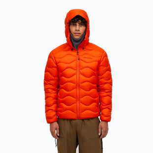 Geacă de puf pentru bărbați Peak Performance Helium Down Hood solar burst