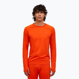 Longsleeve termoactivi pentru bărbați Peak Performance Spirit Crew solar burst