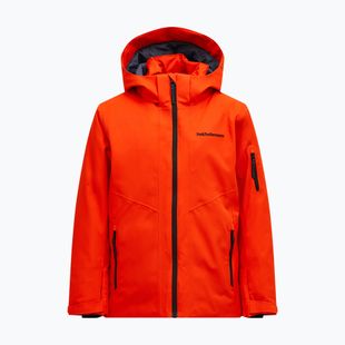 Geacă de schi pentru copii Peak Performance JR Maroon Insulated solar burst
