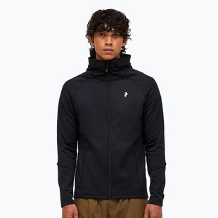 Bluză pentru bărbați Peak Performance Rider Essentials Zip Hood black/black