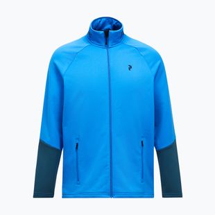 Bluză pentru bărbați Peak Performance Rider Essentials Zip Jacket Azure Ascent/Mountain Lake
