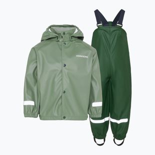 Set împotriva ploii pentru copii Didriksons Slaskeman light moss