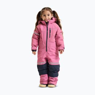 Combinezon de schi pentru copii Didriksons Falken K Coverall 2 heather pink