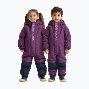 Combinezon de schi pentru copii Didriksons Talvi Cover 2 northern purple