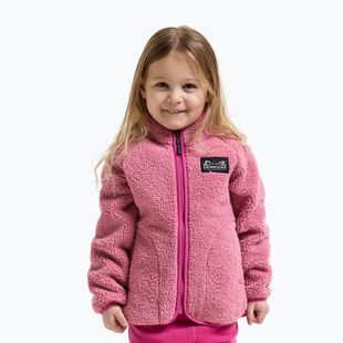 Bluză fleece pentru copii Didriksons Gibbsc 2 Fz heather pink/cactus pink