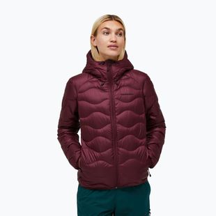 Geacă cu puf pentru femei Peak Performance Helium Down Hood Porto/Mountain Blush