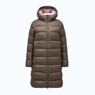 Palton cu puf pentru femei Peak Performance Frost Down Coat terrain tan