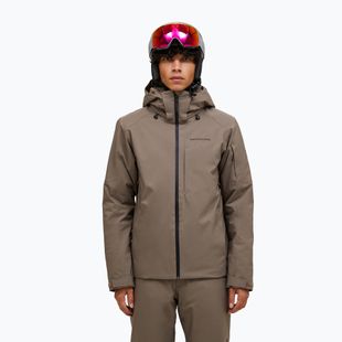 Geacă de schi pentru bărbați Peak Performance Maroon Insulated terrain tan