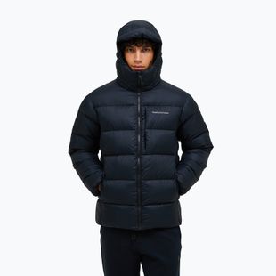 Geacă cu puf pentru bărbați Peak Performance Frost Down black