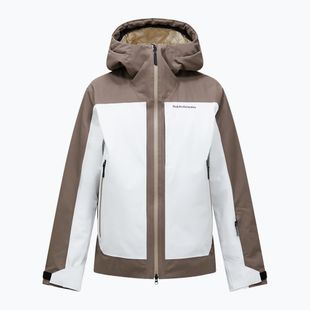 Geacă de schi pentru bărbați Peak Performance Whitelight Hipe 2L Insulated Shell terrain tan/antarctica