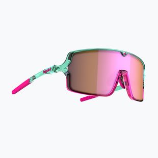 Ochelari de soare Tripoint 008 Lake Prespa X crystal neon turquoise/brown/pink multi