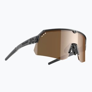 Ochelari de soare Tripoint 001 Treriksroset TRI-X Polarized shiny black/brown/silver mirror