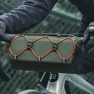 Geantă de bicicletă pentru ghidon Rockbros 30110054 Bike Front Bag 2,2 l army green