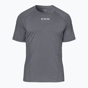 Tricou pentru bărbați CCM Ribano Performance Loose Fit SR grey