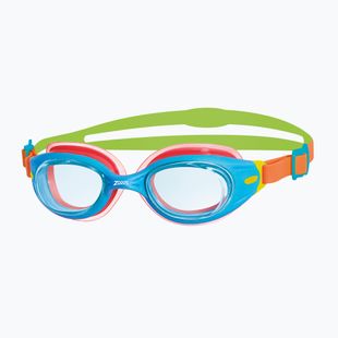 Ochelari de înot pentru copii Zoggs Little Sonic Air blue/orange/green/tint blue