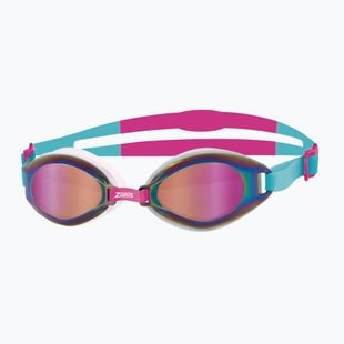 Ochelari de înot Zoggs Endura Mirror aqua/pink/mirrored multi