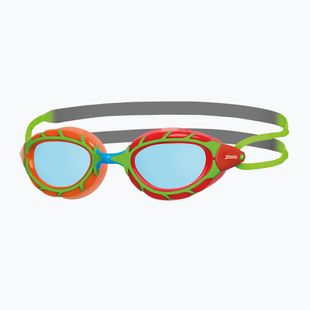 Ochelari de înot pentru copii Zoggs Predator green/orange/red/grey/green/tint blue