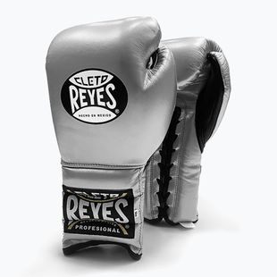 Mănuși de box Cleto Reyes Lace Up Sparring silver