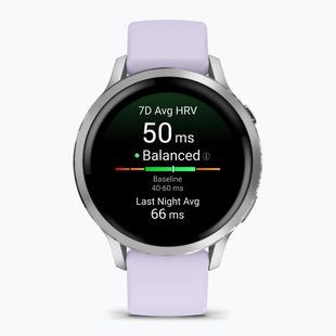 Ceas Garmin Venu 4 41 mm silver/perwinkle