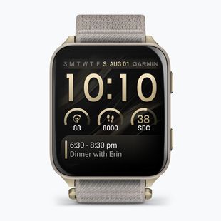 Ceas Garmin Venu X1 soft gold/french gray