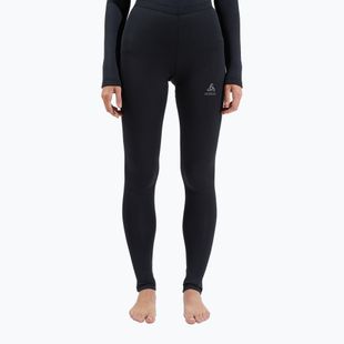 Pantaloni termici pentru femei ODLO Fundamentals Active Warm Bl Bottom Long negri