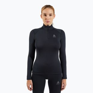 Bluză termică damă ODLO Fundamentals Active Warm Bl Top Turtle Neck black