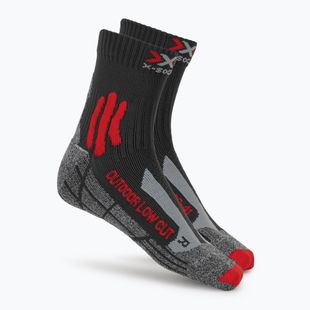 Șosete pentru bărbați X-Socks Trek Outdoor Low Cut anthracite/red
