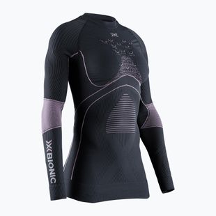 Bluză termică damă X-Bionic Energy Accumulator 4.0 charcoal/magnolia