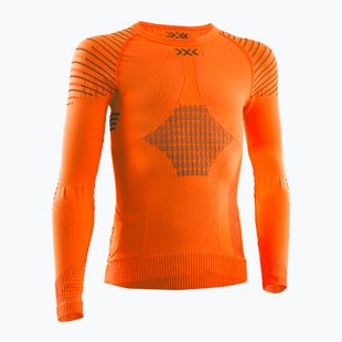 Bluză termică pentru copii X-Bionic Invent 4.0 sunset orange/anthracite